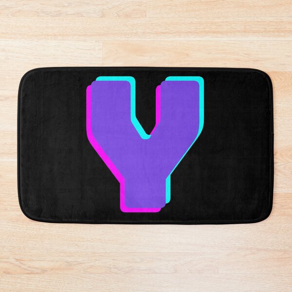 Item preview, y, alphabet y, Purple y, three-dimensional effect y designed and sold by November17th.