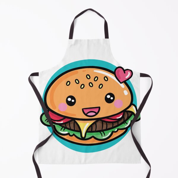 Item preview, Kawaii Burger designed and sold by KawaiiFoodArt.