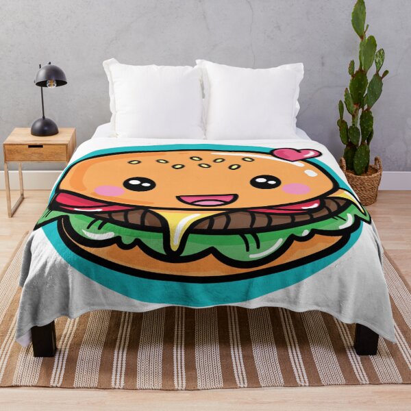 Item preview, Kawaii Burger designed and sold by KawaiiFoodArt.