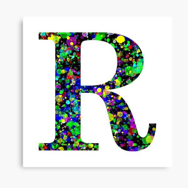 Letter R Monogram Initial Olive Green Pearl White Aesthetic Abstract  Pattern Painting On Canvas - Monogram R - Mug