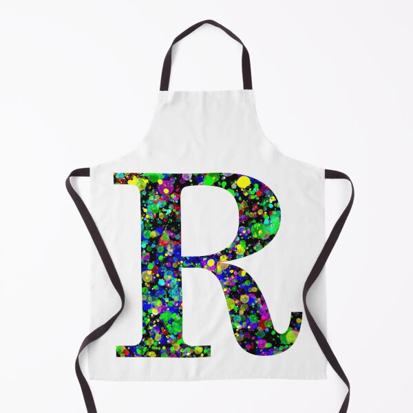 Item preview, Letter R Paint Splatter designed and sold by Handstand365.