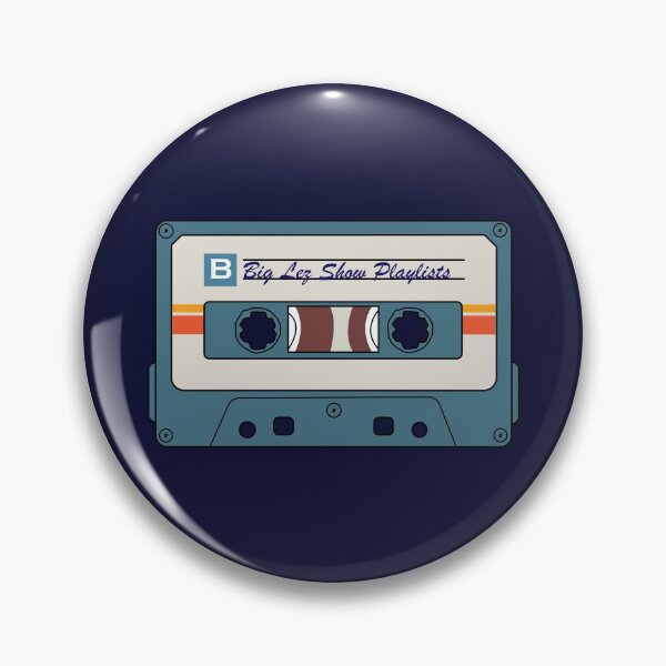 Item preview, Big lez show playlists ,funny retro audio music cassette tape, humor quotes, designed and sold by SGS-.