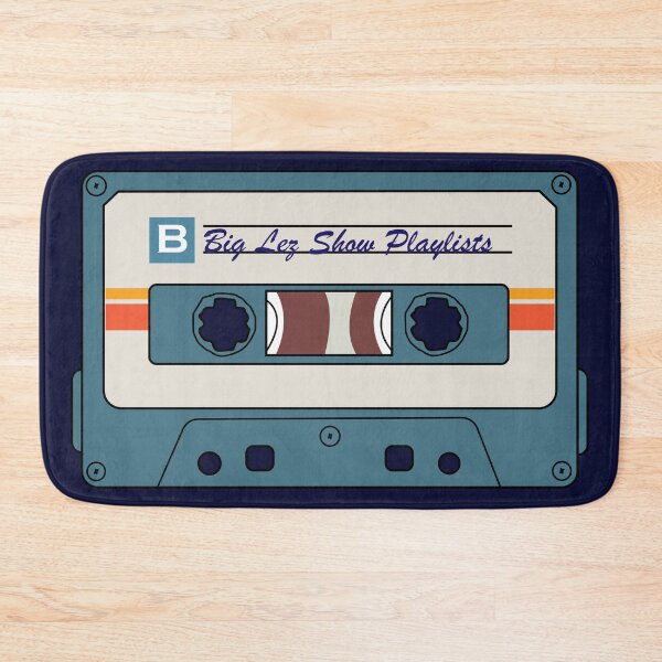Item preview, Big lez show playlists ,funny retro audio music cassette tape, humor quotes, designed and sold by SGS-.