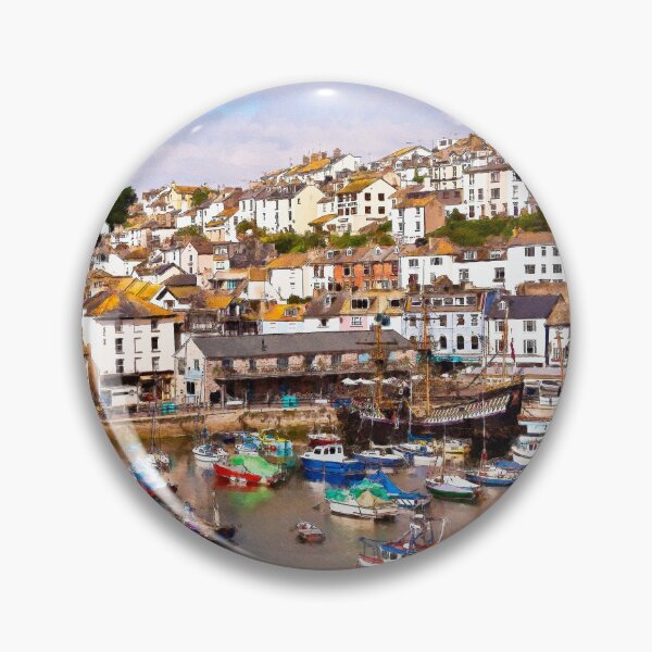 Item preview, Brixham Harbour designed and sold by Ian Merton.
