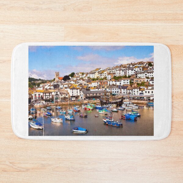 Item preview, Brixham Harbour designed and sold by Ian Merton.