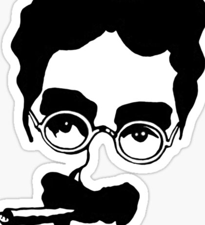 Groucho Marx: Stickers | Redbubble