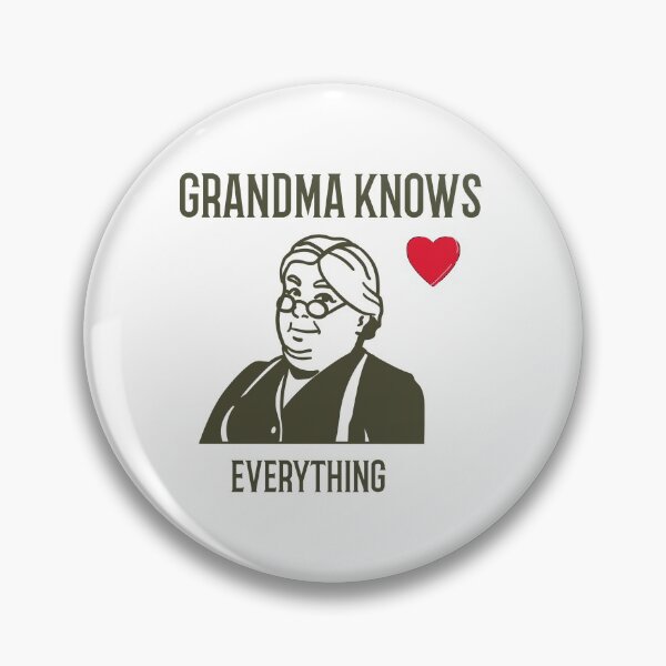 Item preview, Grandma Knows Everything designed and sold by Shilpa Gupta.