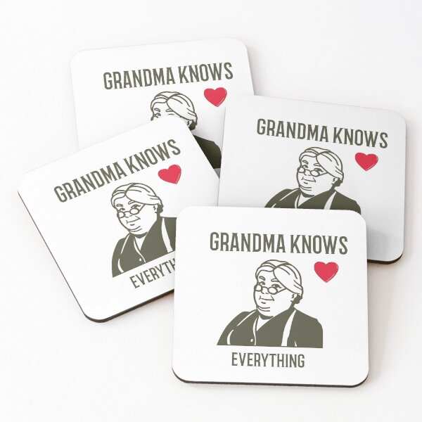 Item preview, Grandma Knows Everything designed and sold by Shilpa Gupta.