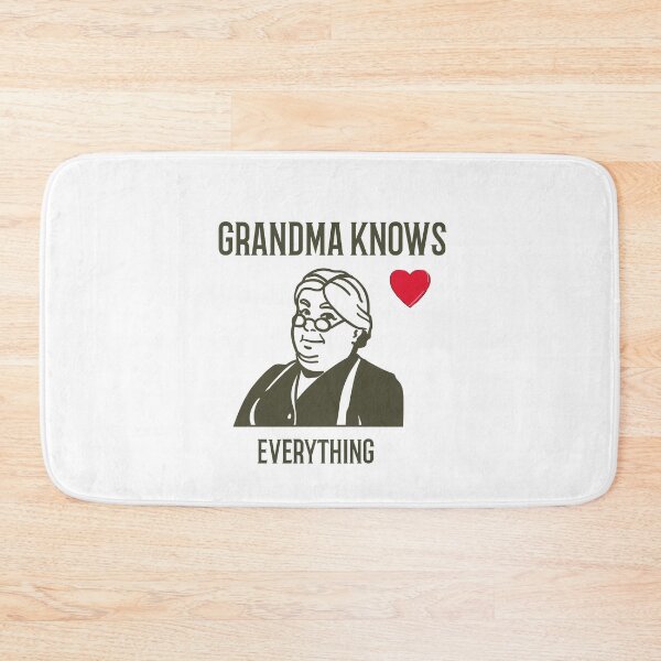 Item preview, Grandma Knows Everything designed and sold by Shilpa Gupta.