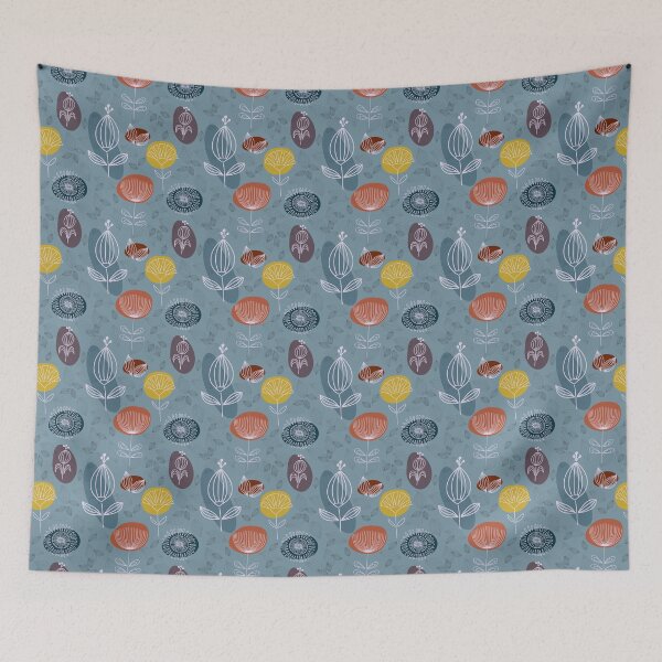 Item preview, Blossom blue designed and sold by me-coco-design.