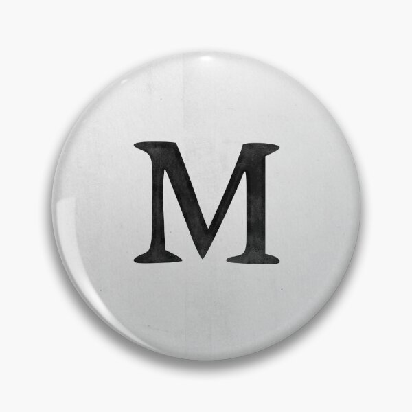 Item preview, Letter M designed and sold by indigogreypayne.