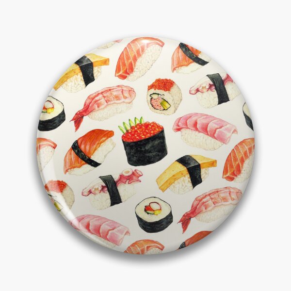 Item preview, Sushi Pattern - White designed and sold by Kelly  Gilleran.
