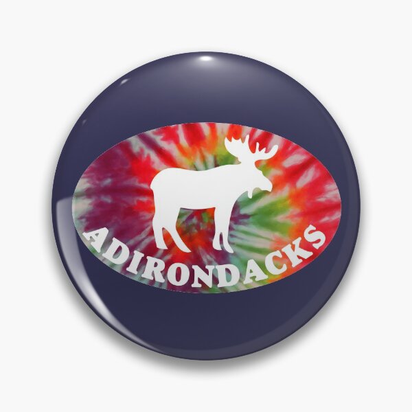 Item preview, Tie Dye Adirondacks Moose ADK Adirondack Mountains designed and sold by yelly123.