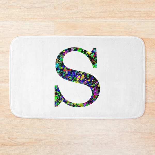 Item preview, Letter S Paint Splatter designed and sold by Handstand365.