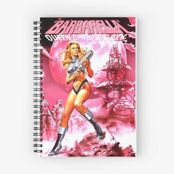 Item preview, Barbarella queen of the galaxy pink theme artwork designed and sold by Claudia Scheffer.