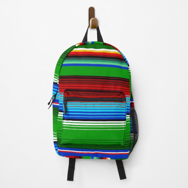 Item preview, Green, Red and Blue Mexican Sarape designed and sold by HolidayBug.