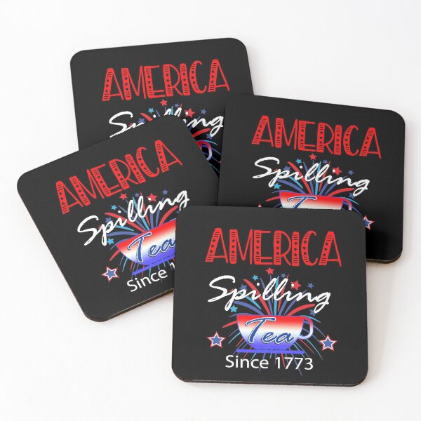 Item preview, America Spilling Tea Since 1773 Fourth of July  designed and sold by Nzgiftsandmore.