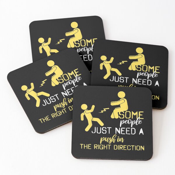 Item preview, Some People Just Need A Push Funny Sarcastic Sayings  designed and sold by mylahKristian.