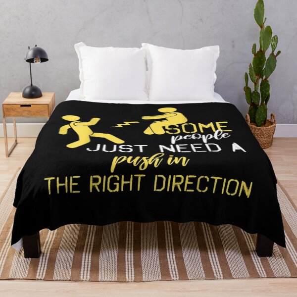 Item preview, Some People Just Need A Push Funny Sarcastic Sayings designed and sold by mylahKristian.