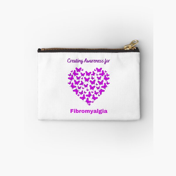 Item preview, Creating Awareness for Fibromyalgia with Purple Butterfly Heart designed and sold by Chantelle  Spies.