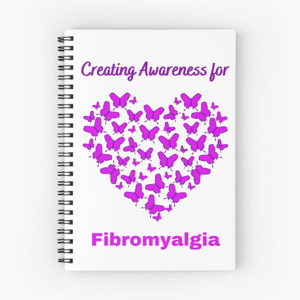 Item preview, Creating Awareness for Fibromyalgia with Purple Butterfly Heart designed and sold by Chantelle  Spies.