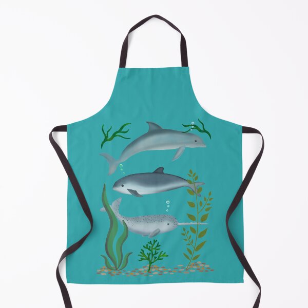 Item preview, Dolphin, Narwhal, Porpoise Swimming designed and sold by OstarasAttic.