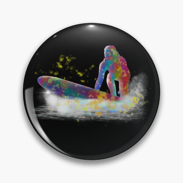 Item preview, Surfing on a board in California, surfen, surfing, zwemmen, swimming designed and sold by Zwembad Vergelijker.