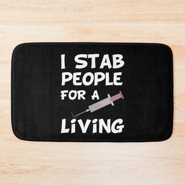 Item preview, I Stab People For A Living Phlebotomist Funny Gift designed and sold by Luna1Shop.