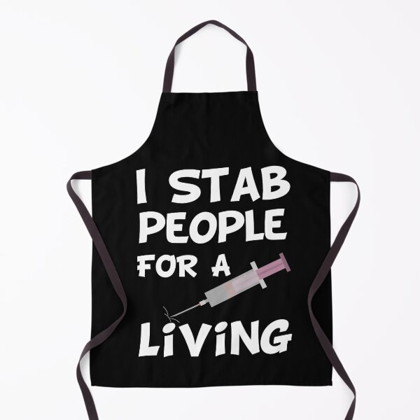Item preview, I Stab People For A Living Phlebotomist Funny Gift designed and sold by Luna1Shop.