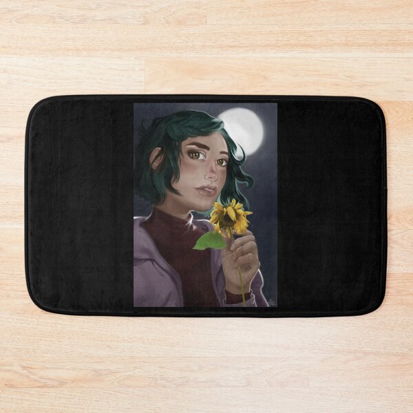 Item preview, Moonlit Sunflower Girl - Colour Version designed and sold by Xibalba-Design.