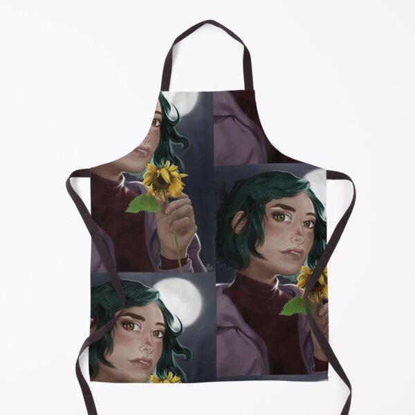 Item preview, Moonlit Sunflower Girl - Colour Version designed and sold by Xibalba-Design.