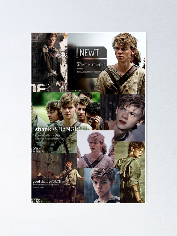 Thomas - Maze Runner: The Death Cure Poster for Sale by AngeliaLucis