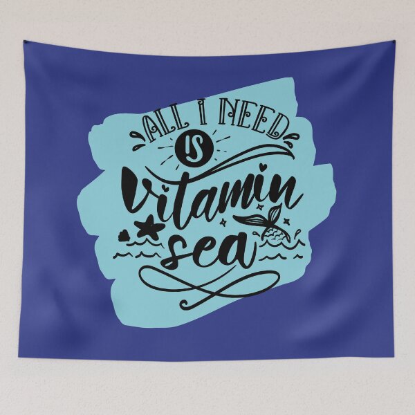 Item preview, All I Need is Vitamin Sea designed and sold by CreativeBel.