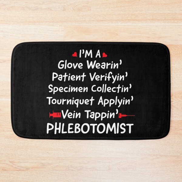 Item preview, Phlebotomy Technician Phlebotomist Funny Gift designed and sold by Luna1Shop.