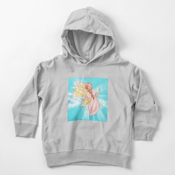 Item preview, Cute Titi Fairy on Blue Background designed and sold by AlinaVuxanovici.
