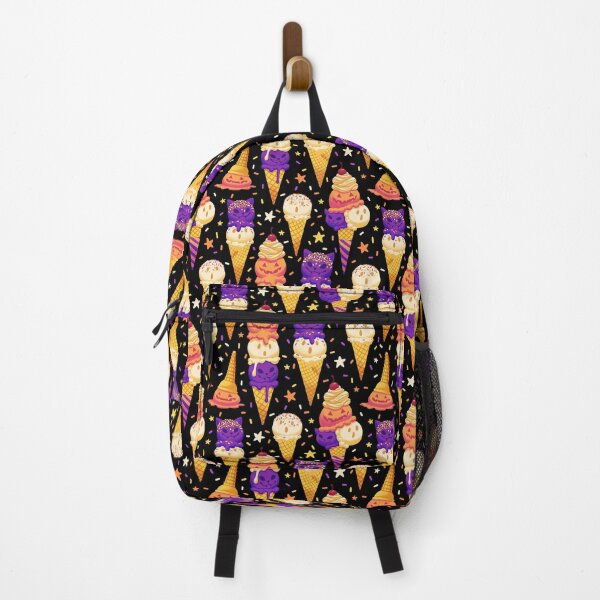 Item preview, Spooky Ice Cream Friends on Black designed and sold by Paisley Yazel.
