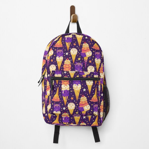 Item preview,  Spooky Ice Cream Friends on Purple designed and sold by Paisley Yazel.