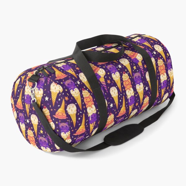Item preview,  Spooky Ice Cream Friends on Purple designed and sold by Paisley Yazel.