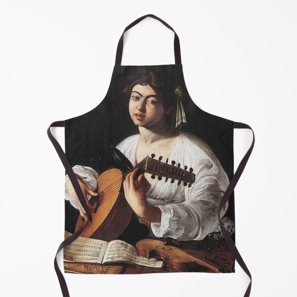 Item preview, The Lute Player - (1596) Caravaggio designed and sold by Vintage Designs +.