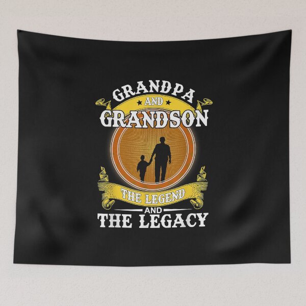 Item preview, Grandpa And Grandson The Legend And The Legacy | Gift Idea | Gift For Grandpa | Gift For Son | Gift For Grandson designed and sold by LanPhan.