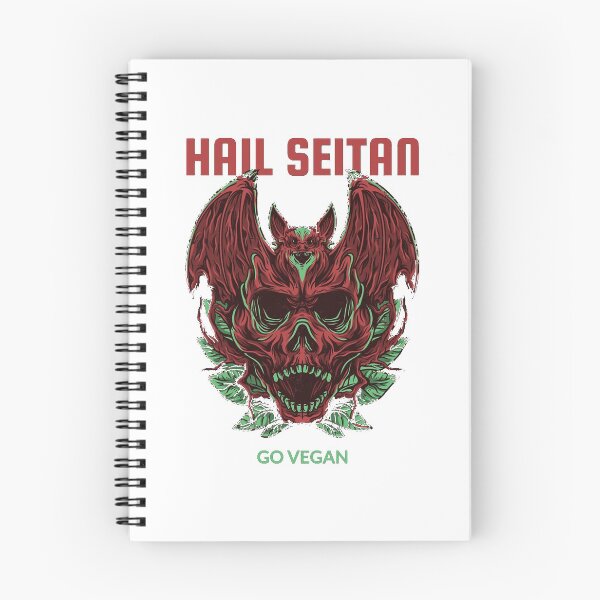 Item preview, Hail Seitan, Go Vegan! designed and sold by carringtonpaula.