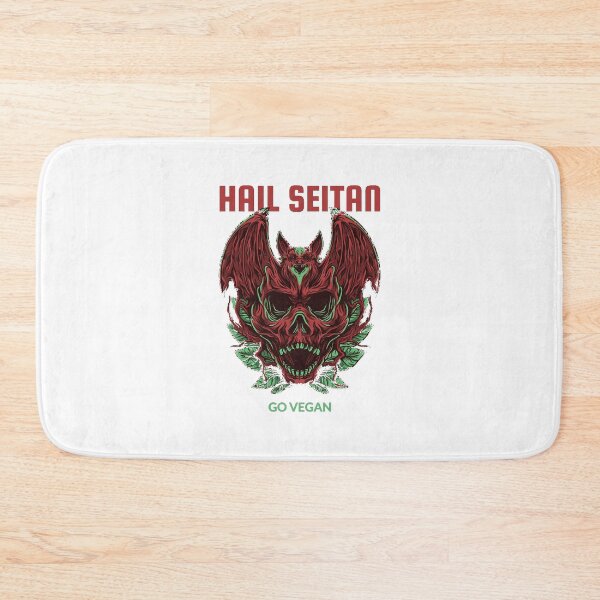 Item preview, Hail Seitan, Go Vegan! designed and sold by carringtonpaula.