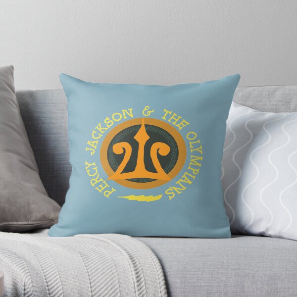 Percy Jackson Logo Throw Pillow