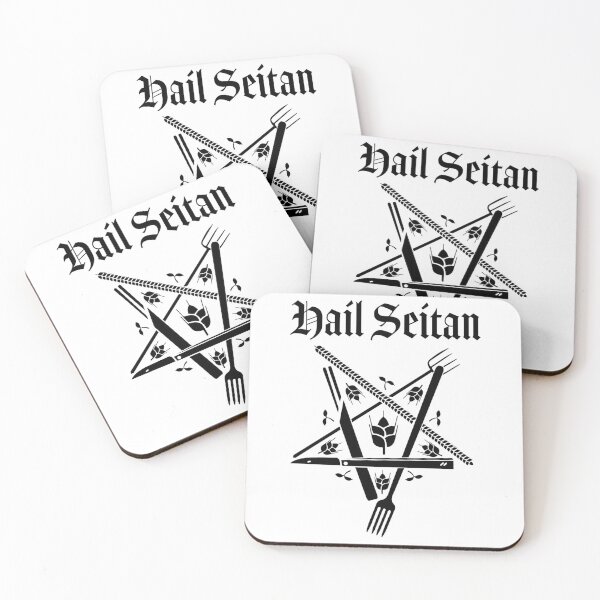 Item preview, Hail Seitan, Go Vegan! designed and sold by kellyanderson28.