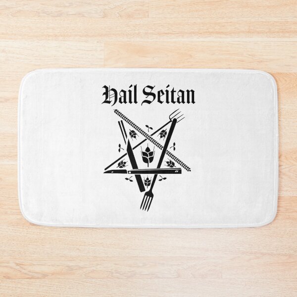 Item preview, Hail Seitan, Go Vegan! designed and sold by kellyanderson28.