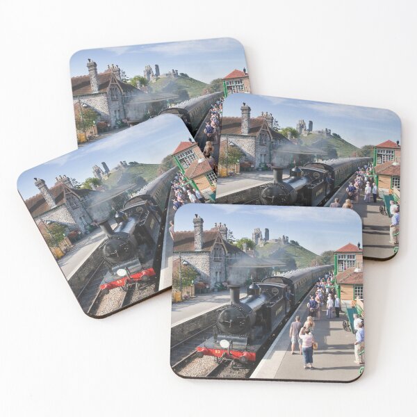 Item preview, Corfe railway station designed and sold by Ian Merton.