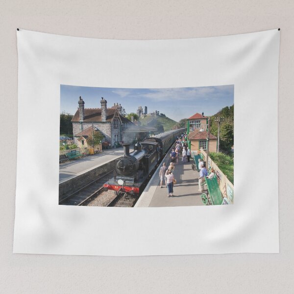 Item preview, Corfe railway station designed and sold by Ian Merton.