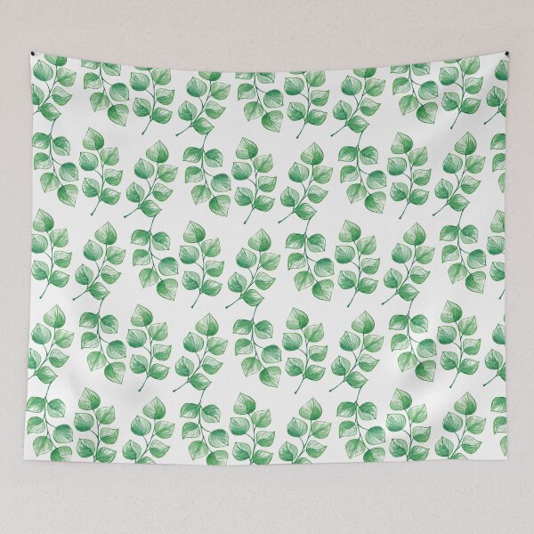 Item preview, Seam-less  green  flowers Pattern designed and sold by seelya83.