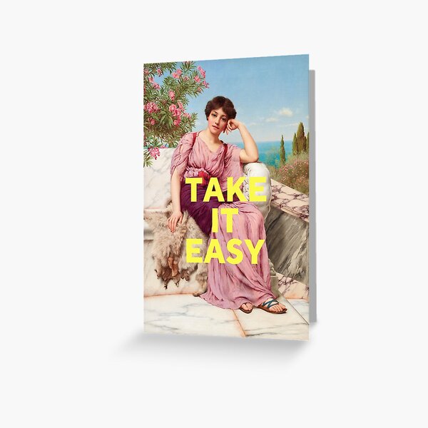 Item preview, Take it Easy - John William Godward designed and sold by OhFineArt.