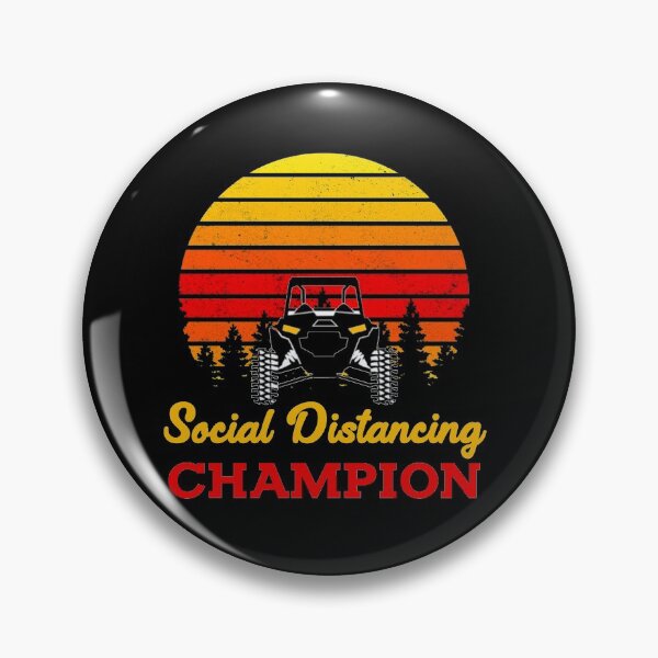 Item preview, Social Distancing Champion SXS UTV Riding designed and sold by RZRriders.